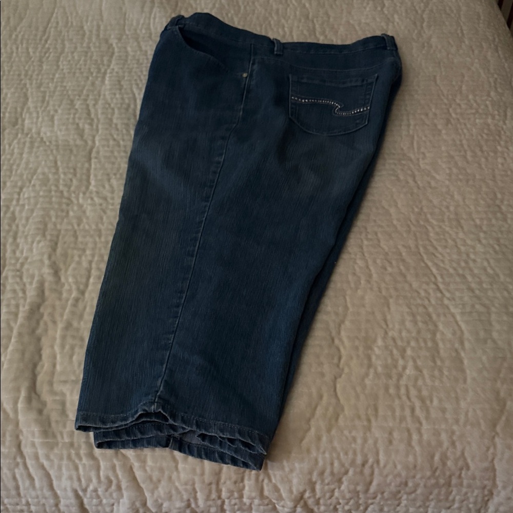 Gloria Vanderbilt Men's Straight Jeans in Dark Blue Wash